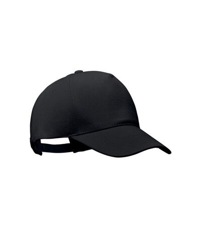 Bicca Organic Cotton Baseball Cap Black MidOcean