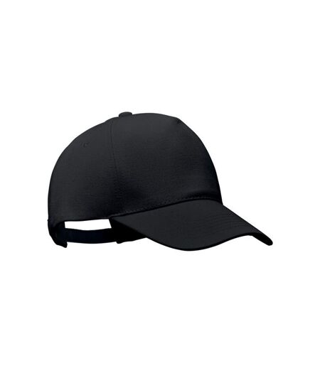 Bicca Organic Cotton Baseball Cap Black MidOcean