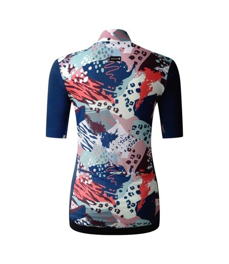 Womens/ladies aep stimulus iii animal print jersey navy/multicoloured Dare 2B