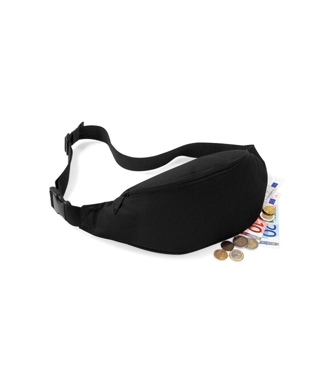 Adjustable belt bag 2.5 litres black Bagbase-2