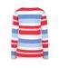 Womens/ladies Long-sleeved T-shirt Red Lazy Jacks-2