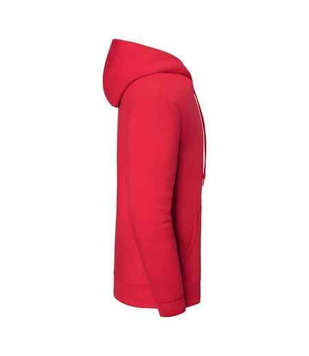 Sweat À Capuche Iconic Premium Homme Rouge Fruit Of The Loom