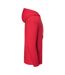 Sweat À Capuche Iconic Premium Homme Rouge Fruit Of The Loom-3