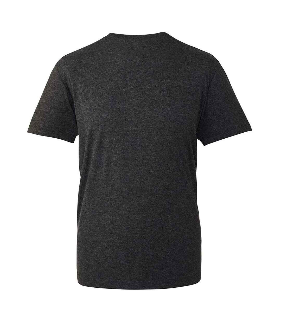 Mens marl organic t-shirt black Anthem-2