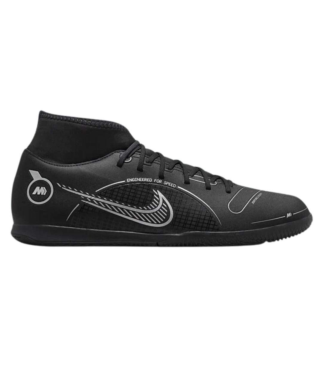 Mens Mercurial Superfly 8 Club Indoor Football Shoes Black Nike-1