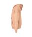 Unisex adult sponge fleece hoodie peach Bella + Canvas-3