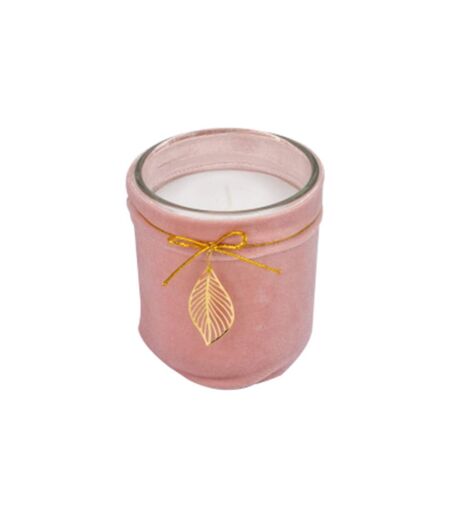 Bougie Parfumée Velours Pendentif 8cm Rose