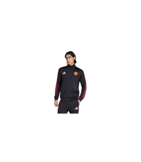 Veste Motif/style Manchester United Fc Dna Homme Noir Adidas