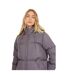 Doudoune À Capuche Motif/style Court Femme Anthracite Brave Soul-4