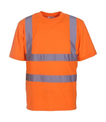 T-shirt de sécurité haute visibilité orange fluo - HVJ410