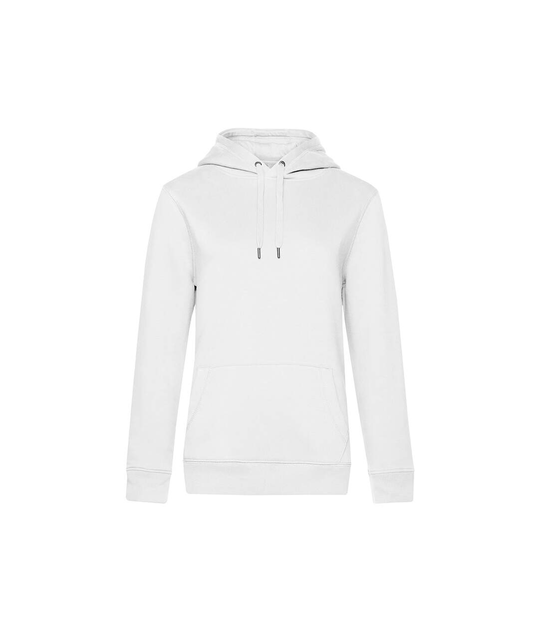 Sweat à capuche queen femme blanc B&C-1