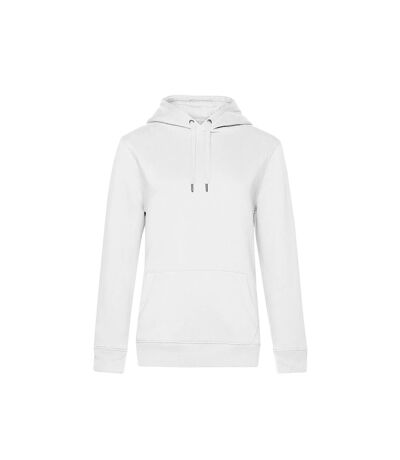 Sweat à capuche queen femme blanc B&C