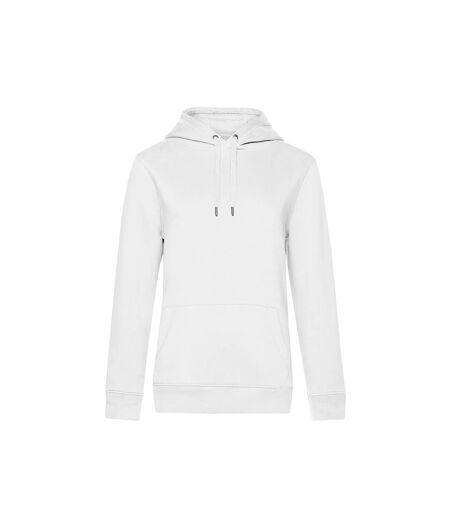 Sweat à capuche queen femme blanc B&C