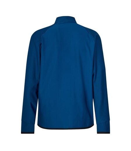 Mens Regular Raglan Active Sweatshirt Blue Boss