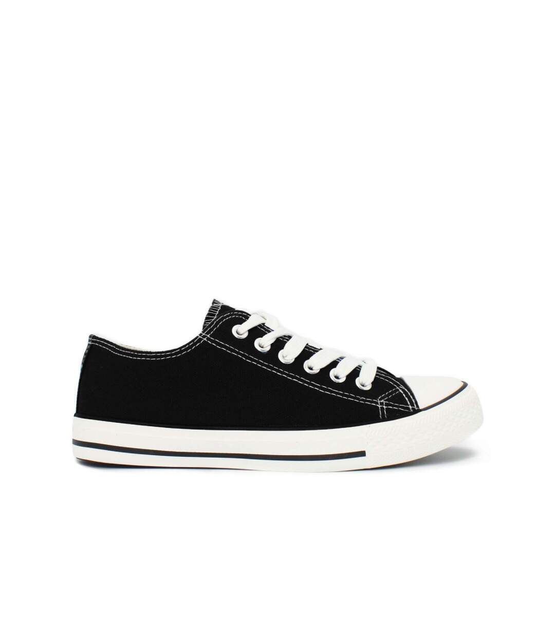 Baskets basses en toile-1