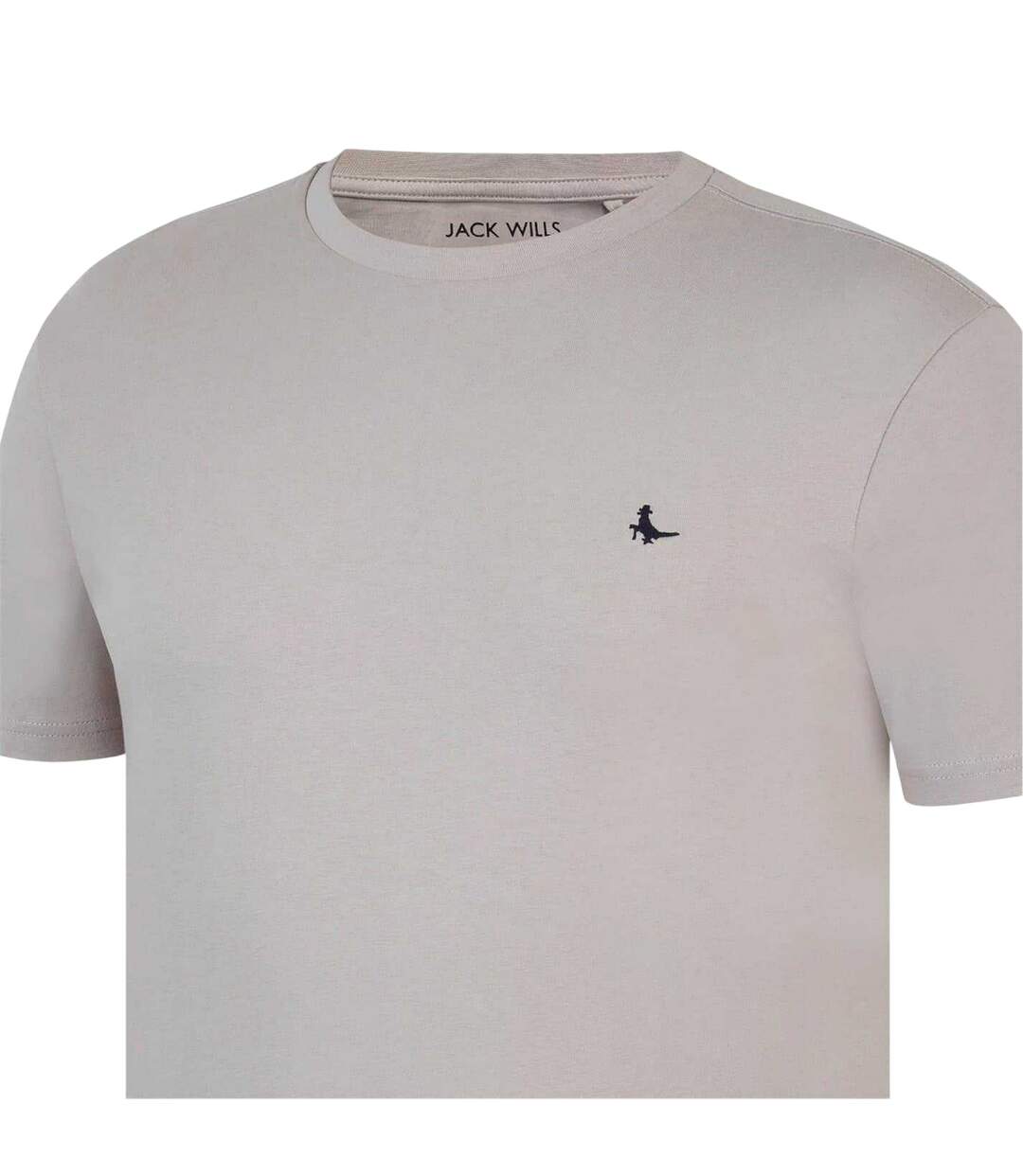 T-shirt Motif/style Logo Sandleford Homme Beige Gris Jack Wills-3