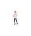Womens/ladies Mountain Collage Relaxed Fit Hoodie Beige Mountain Warehouse-1