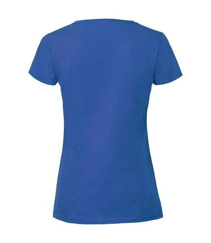 T-shirt iconic femme bleu roi Fruit of the Loom Fruit of the Loom