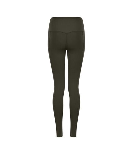 Legging core femme vert olive Tombo