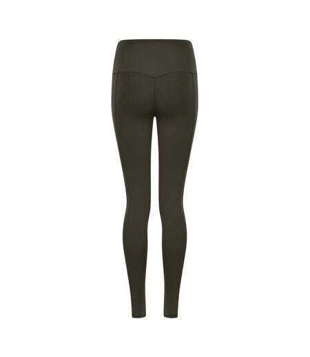 Legging core femme vert olive Tombo