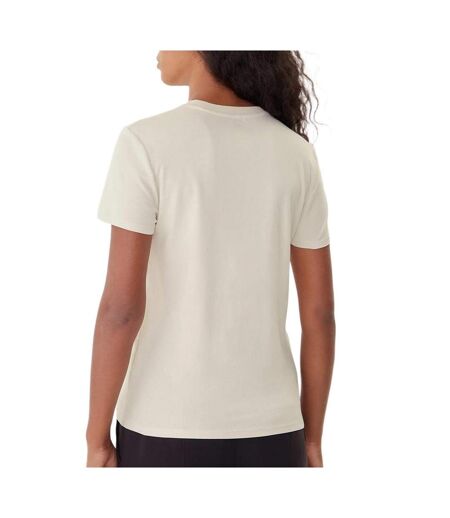 T-Shirt beige femme calvin klein jeans supima