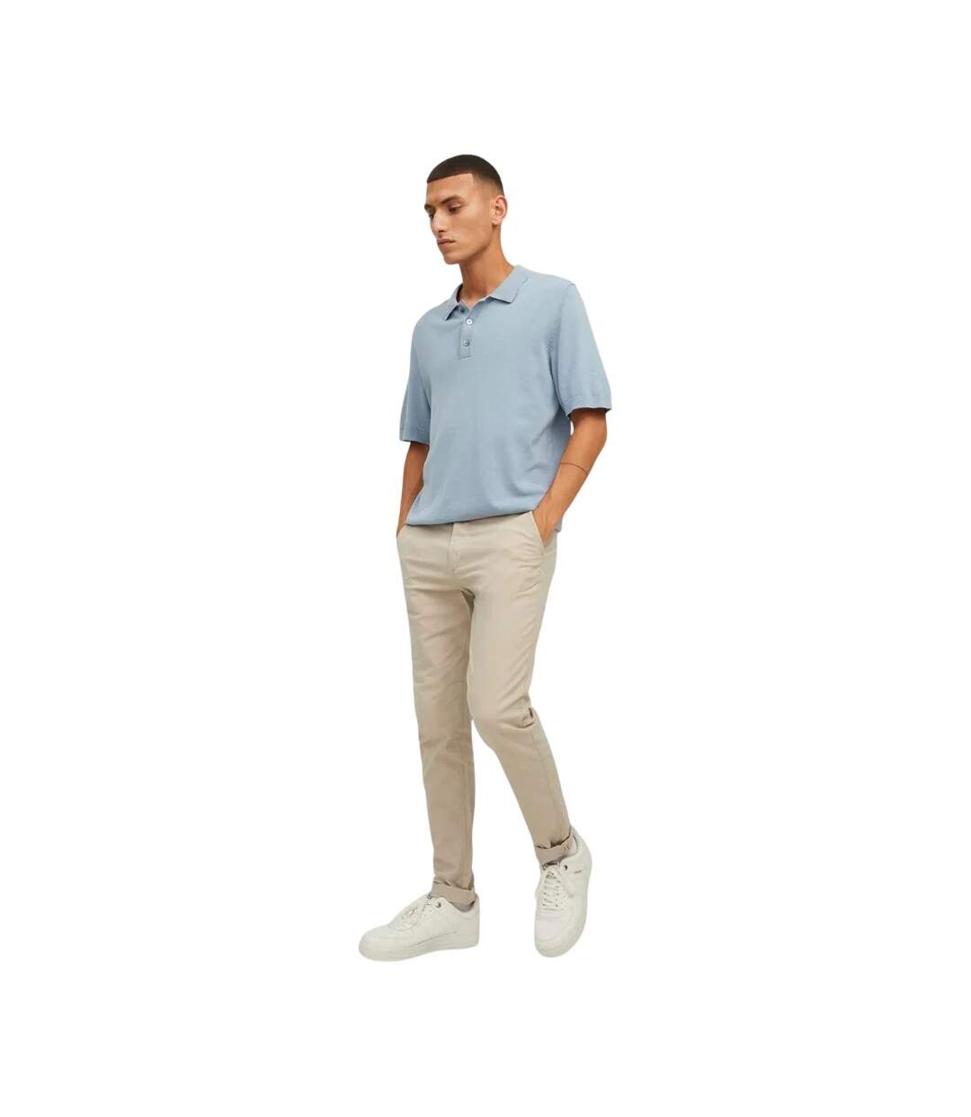 Pantalon Marco Homme Gris Jack And Jones-1