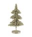 Sapin de Noël Déco Paillettes 44cm Vert Clair-1