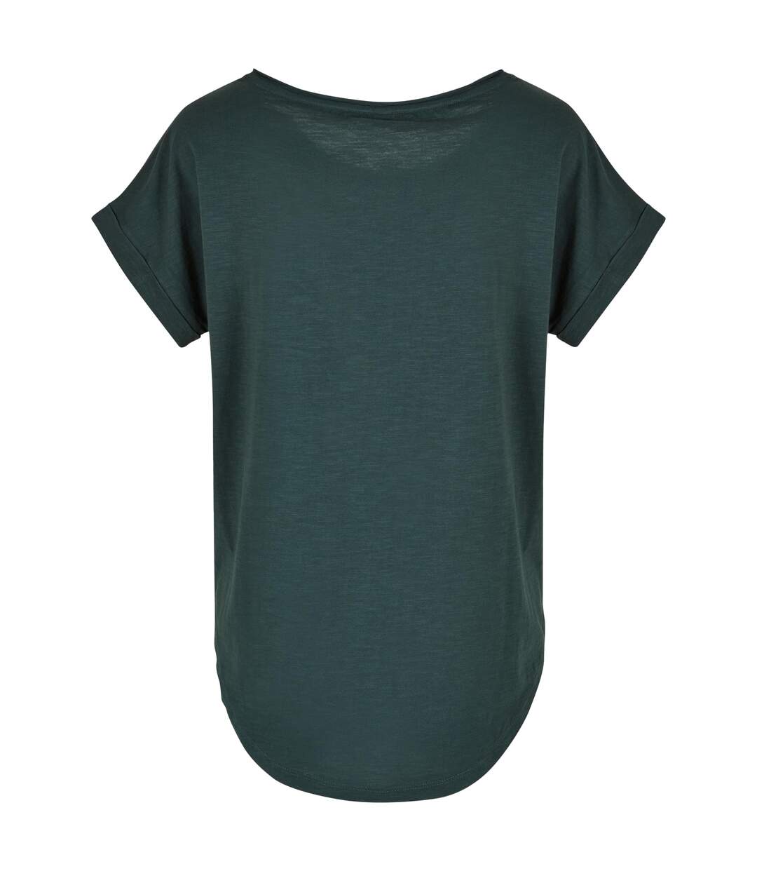 T-shirt Femme Vert Bouteille Build Your Brand-2