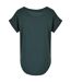 T-shirt Femme Vert Bouteille Build Your Brand-2