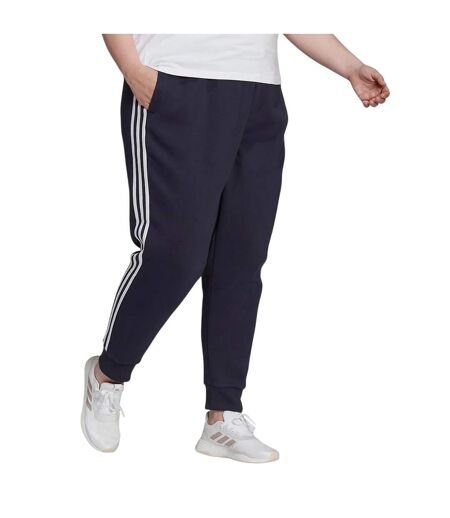 Womens/ladies Logo Regular Athletic Joggers Navy Adidas