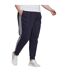 Womens/ladies Logo Regular Athletic Joggers Navy Adidas-3
