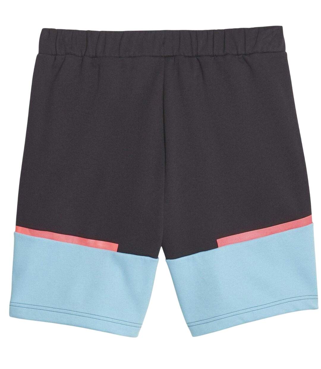 Mens Casuals Elasticated Manchester City Fc Football Shorts Dark Navy Puma-3
