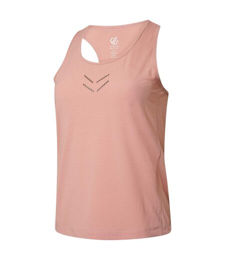 Womens/ladies crystallize active vest powder pink Dare 2B