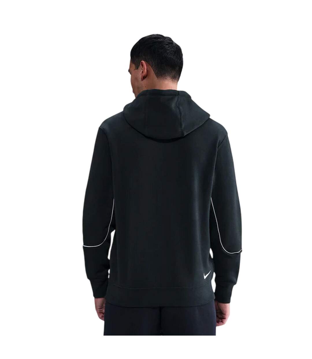 Mens T90 Logo Hoodie Black Nike-3