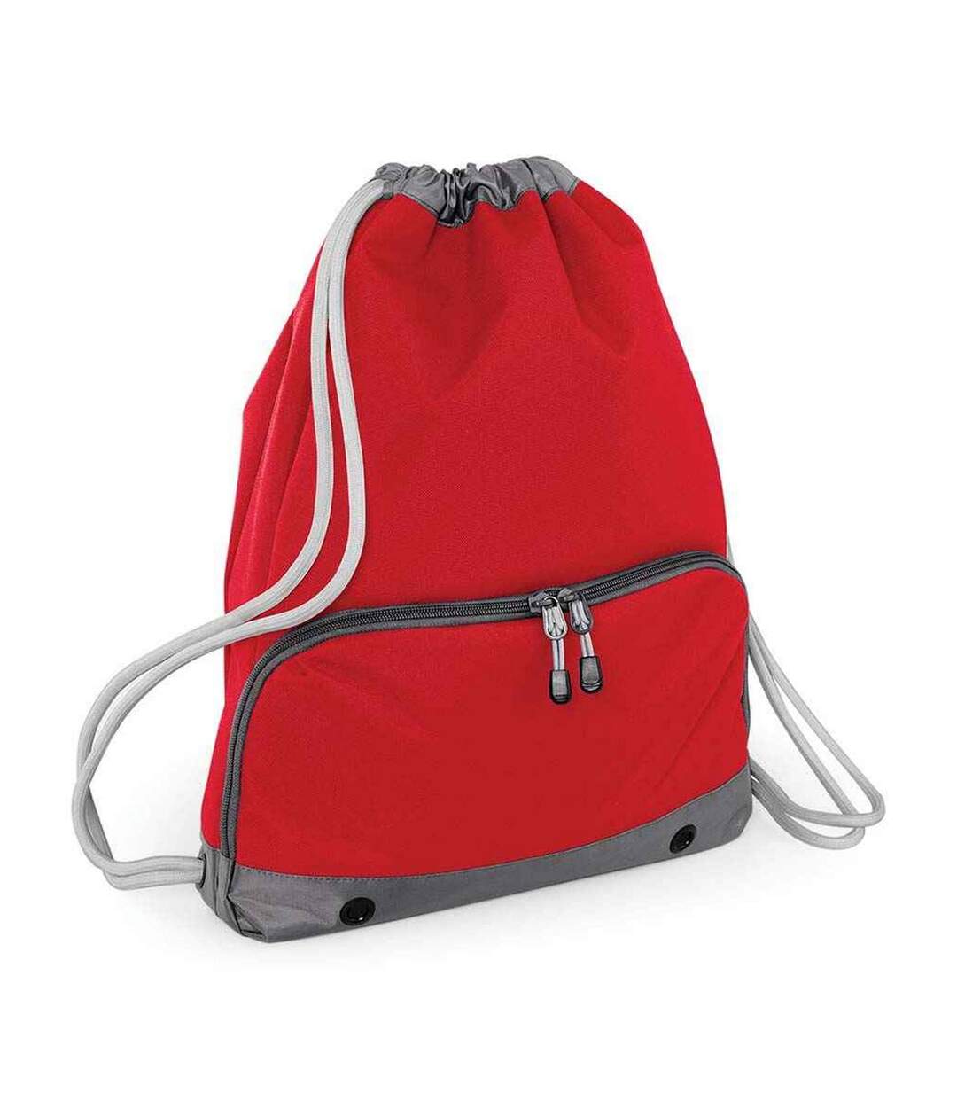 Athleisure Drawstring Bag One Size Classic Red Bagbase-1