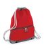 Athleisure Drawstring Bag One Size Classic Red Bagbase-1