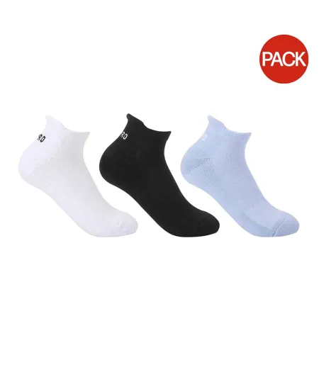 Pack Of 3  Womens/ladies Compression Socks  Black White Blue USA Pro