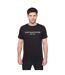 Mens Chamata T-shirt Black Duck And Cover-1