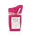 Lot de 2 chaussettes de lit en cachemire doux et chaud pour femme-2