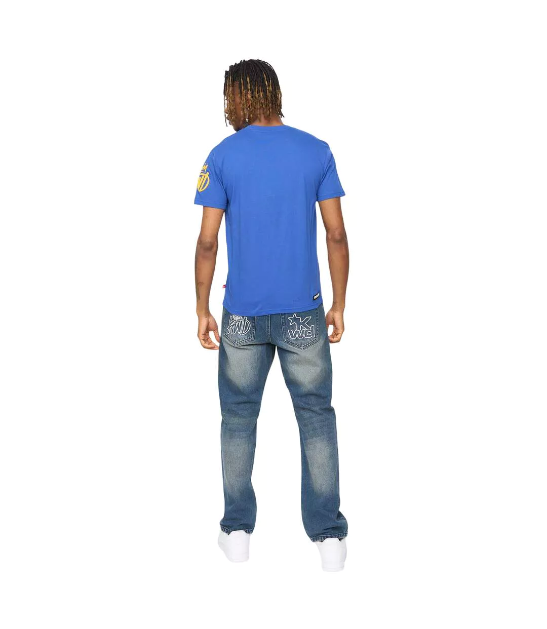 Mens Built T-shirt Blue Kings Will Dream-3