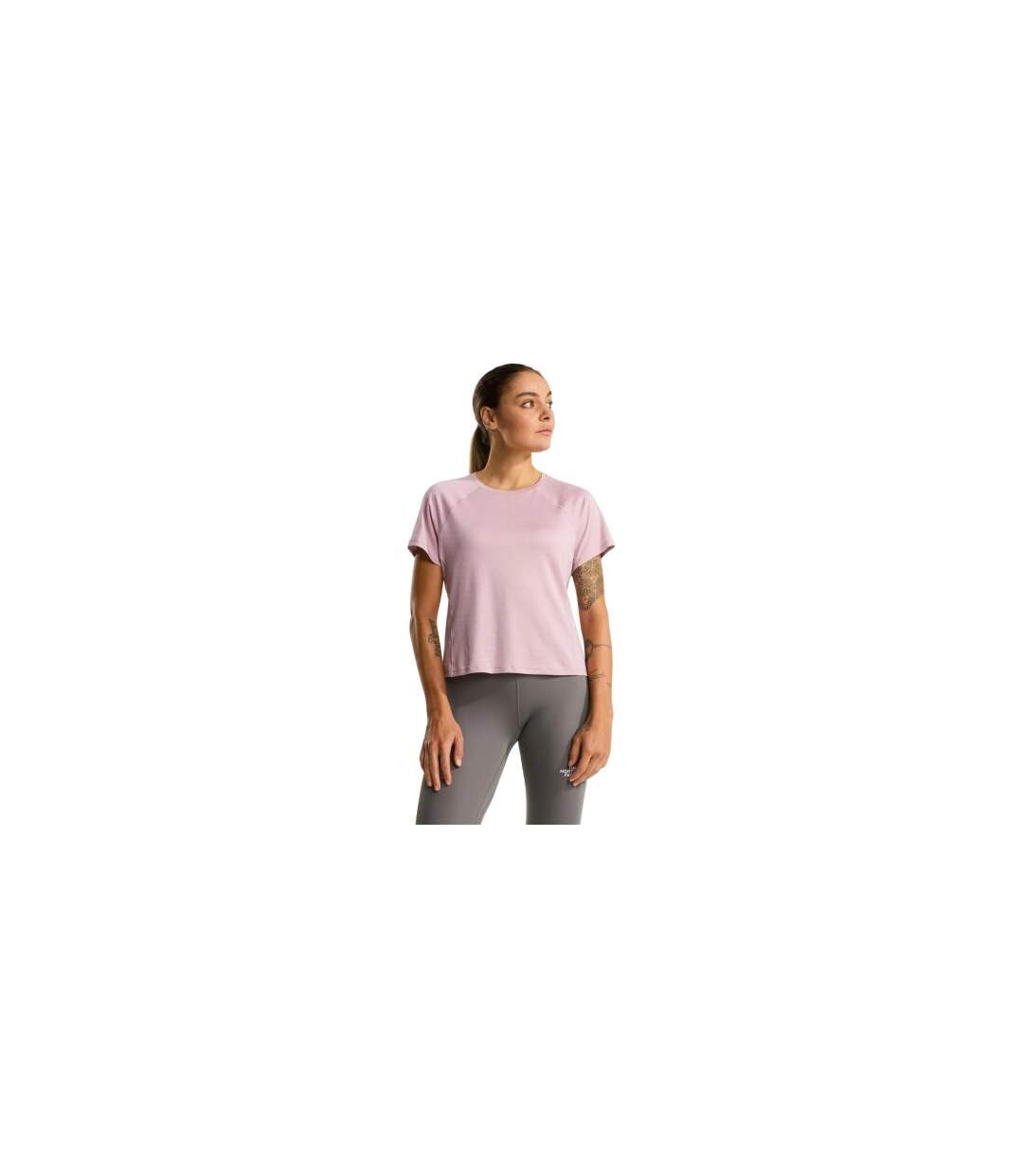 T-shirt Jaida Femme Rose The North Face-1