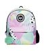 Kids Backpack Multi Pastel Collage Design | Lightweight School Bag-1