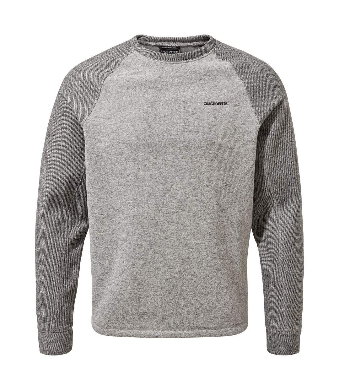 Craghoppers Mens Barker Marl Sweater (Dove Grey) - UTCG1539-1