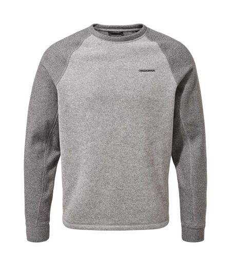 Craghoppers Mens Barker Marl Sweater (Dove Grey) - UTCG1539