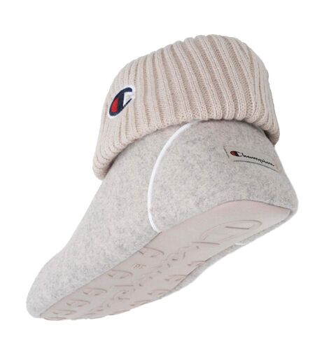 Champion Chaussons Bottillons femme polaire chinée doux pantoufle confort maison en hiver