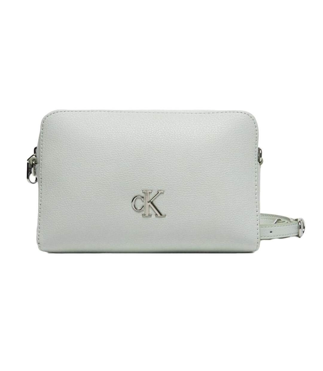 Sac à bandoulière vert d'eau femme calvin klein jeans minimal - taille unique-1