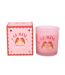 Wild Strawberry Gemini Zodiac Candle One Size Pink Something Different-3