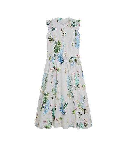 Womens/ladies Giolia Sleeveless Midi Dress White Ted Baker