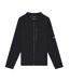 Mens Claytun Overshirt Black Nicce-1