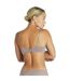 Womens/ladies Scoop Neck Bralette Mauve Adidas-3